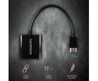 Axagon RVH-VGN, HDMI - VGA adapter, FullHD, 1920*1200 - 1353451 - zdjęcie 1